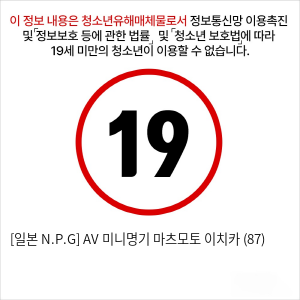 [일본 N.P.G] AV 미니명기 마츠모토 이치카